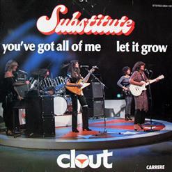 Clout - Substitute 1978  Disco Pop-Rock Funk / Soul